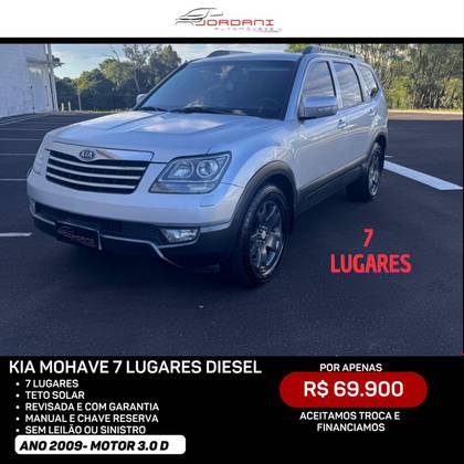 KIA MOHAVE 3.0 4X4 V6 24V TURBO DIESEL 4P AUTOMÁTICO